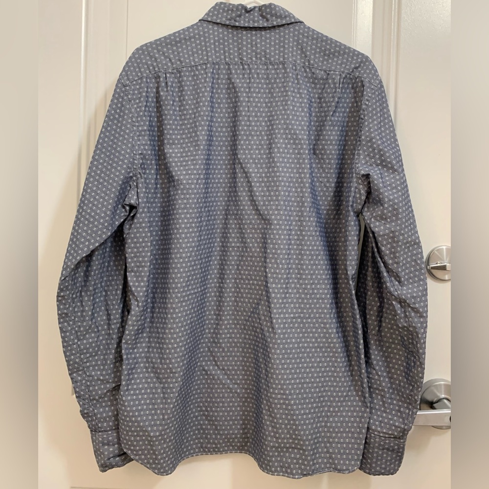 J Crew Textured Pattern Button Down. Like New. Sl… - image 2